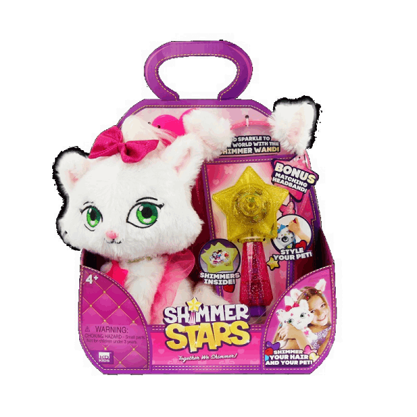 BestToys Փափուկ խաղալիք Glamor kitty | Shimmer stars: